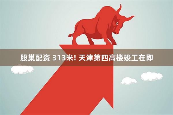 股巢配资 313米! 天津第四高楼竣工在即